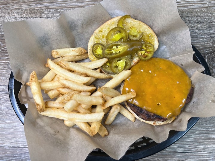 Jalapeno Popper Burger