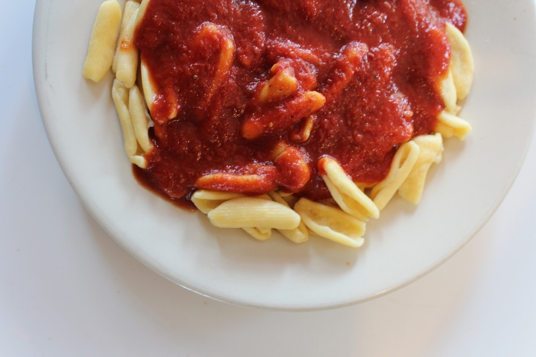 Pasta with Sauce (Half Order)