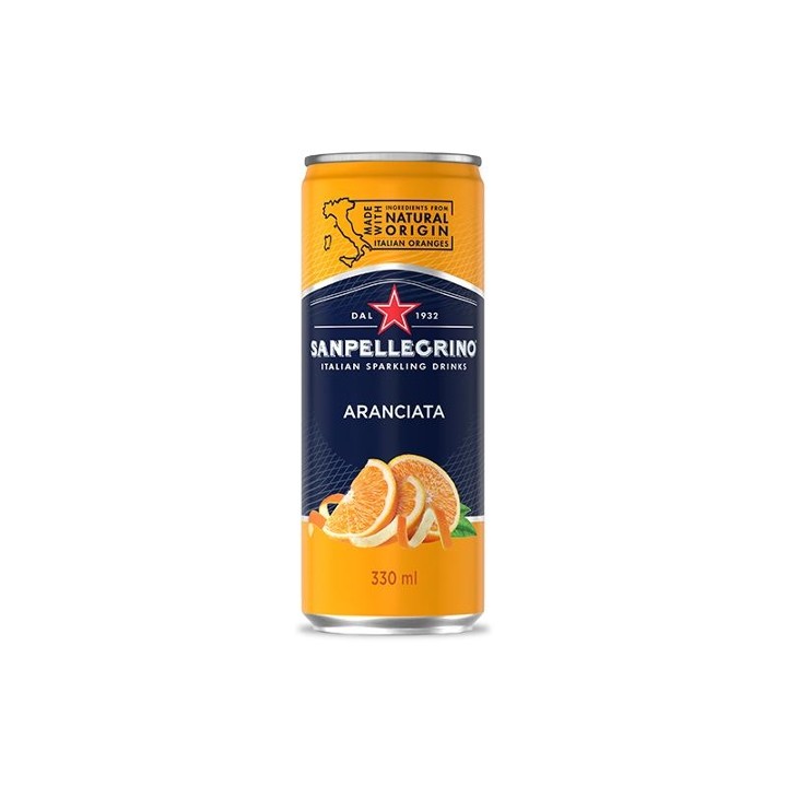 Can Sanpellegrino Orange