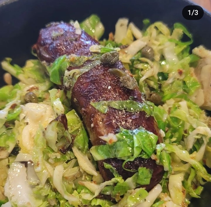 Sausage and Brussels