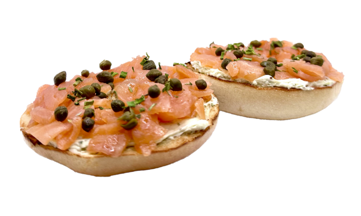 Smoked Lox Bagel