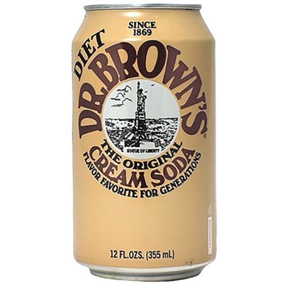 Diet Cream-Dr Browns 12oz can