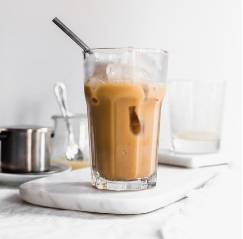 Vietnamese Iced Caramel Latte