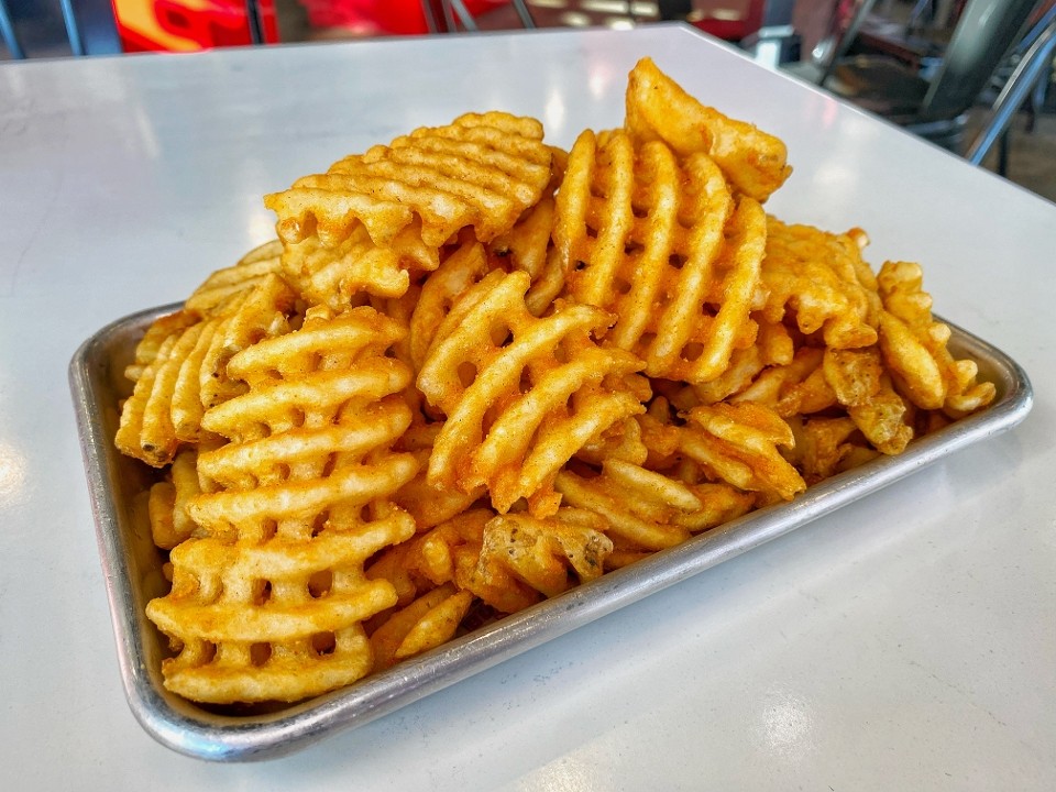 Large Seasoned Waffle Fries