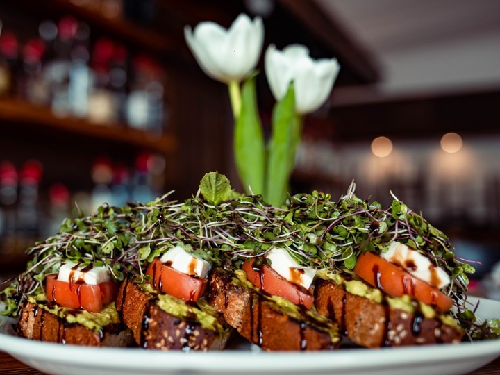 Caprese Avocado Toast