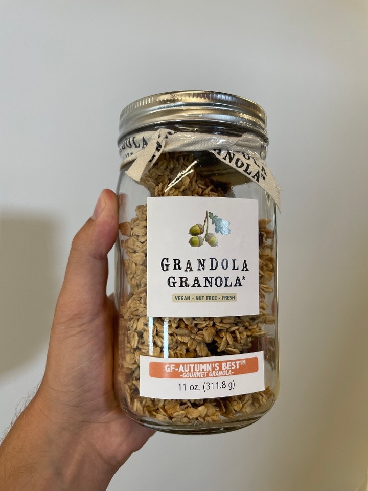 Grandola Granola- Autumn’s Best Gluten Free Quart Jar