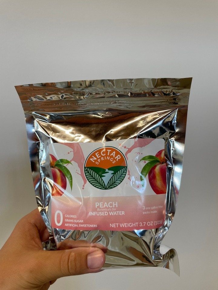 Nectar Springs- Peach Infused Water Brew Kit