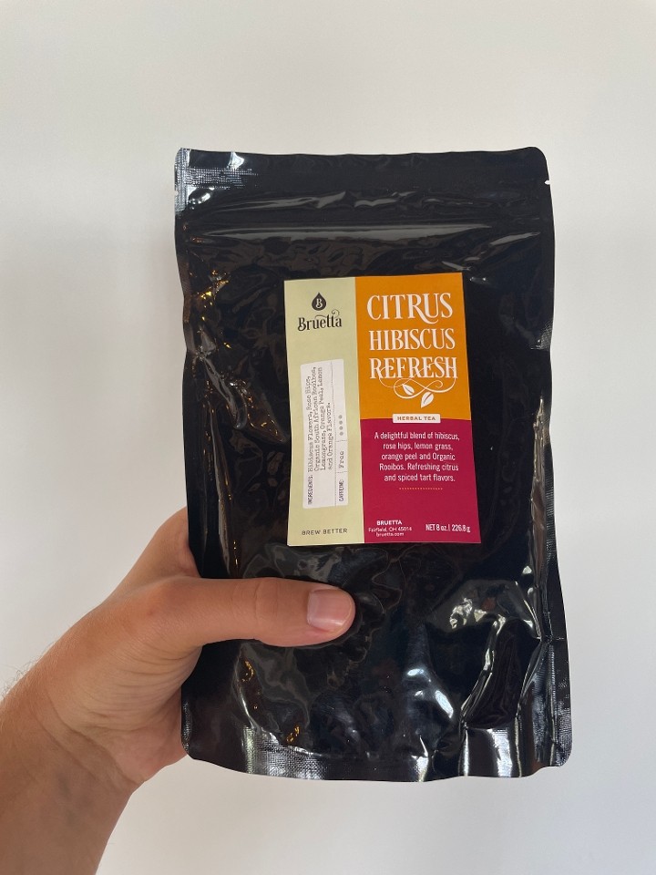 Bruetta- Citrus Hibiscus Refresh Herbal Tea