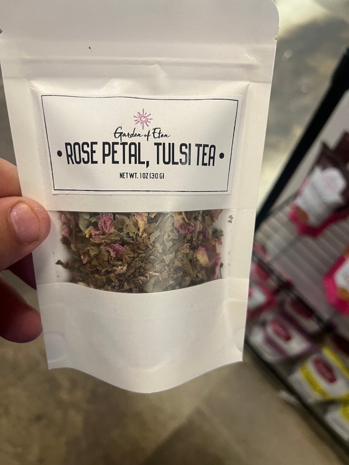 Garden Of Eten- Rose Petal, Tulsi Tea