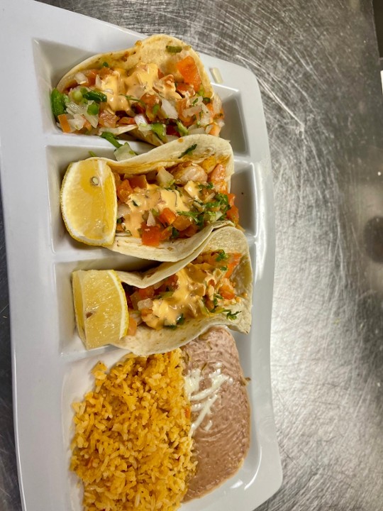 Playa Tacos (Shrimp)