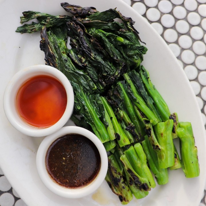 Charred Chinese Broccoli