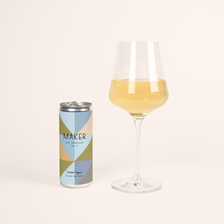 Can of Crisp White Wine