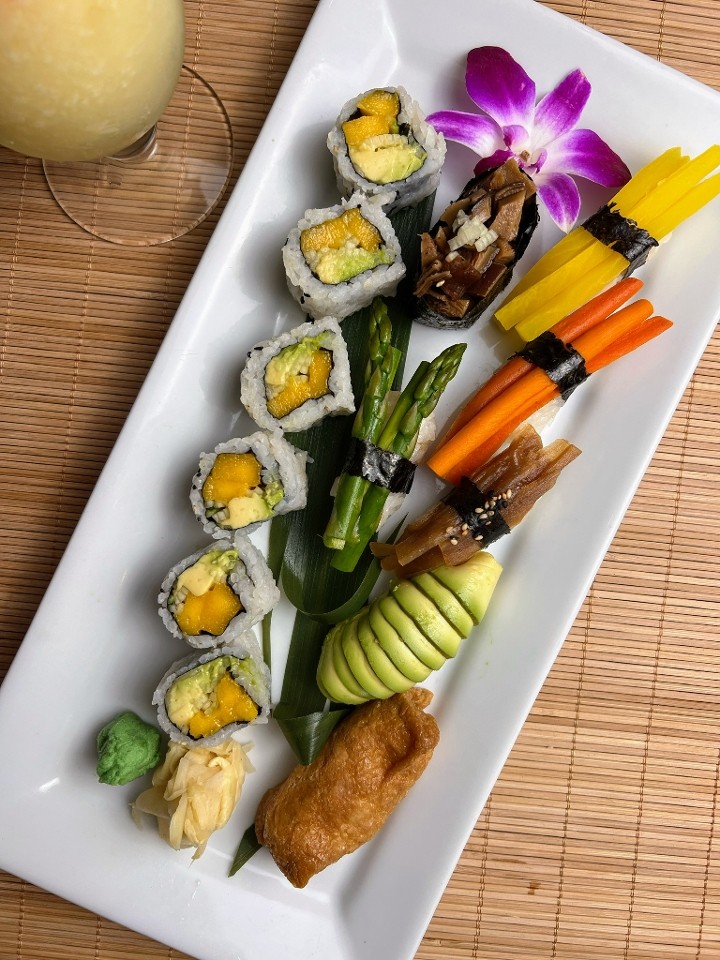 Vegetable Sushi Dinner