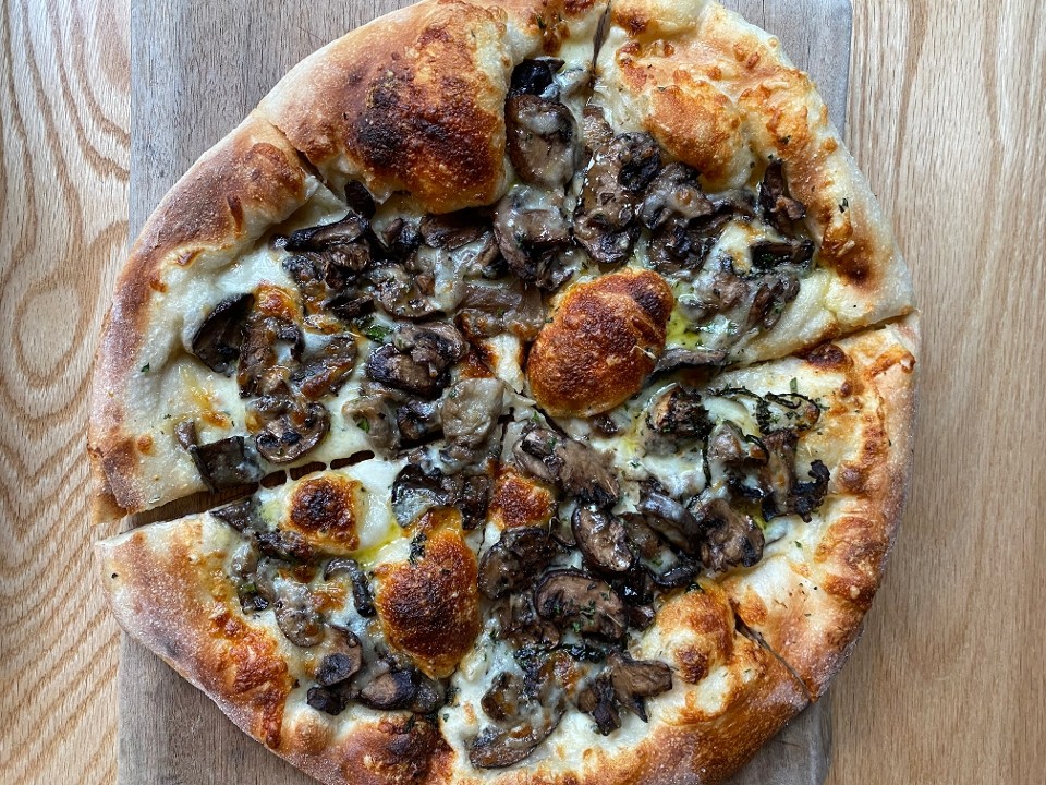 Wild Mushroom and Truffle Pizza