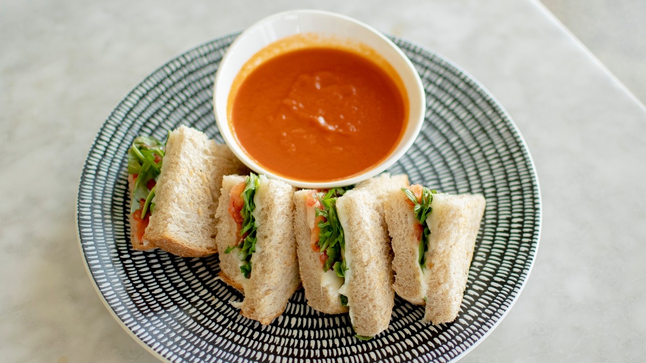 Grilled Cheese + Tomato Soup