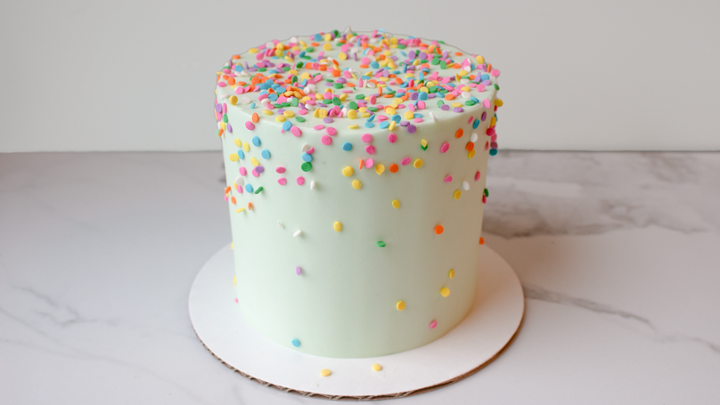 Sprinkle Smash Cake