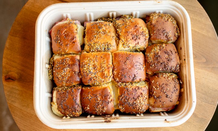 Take + Bake Ham and Havarti Sliders