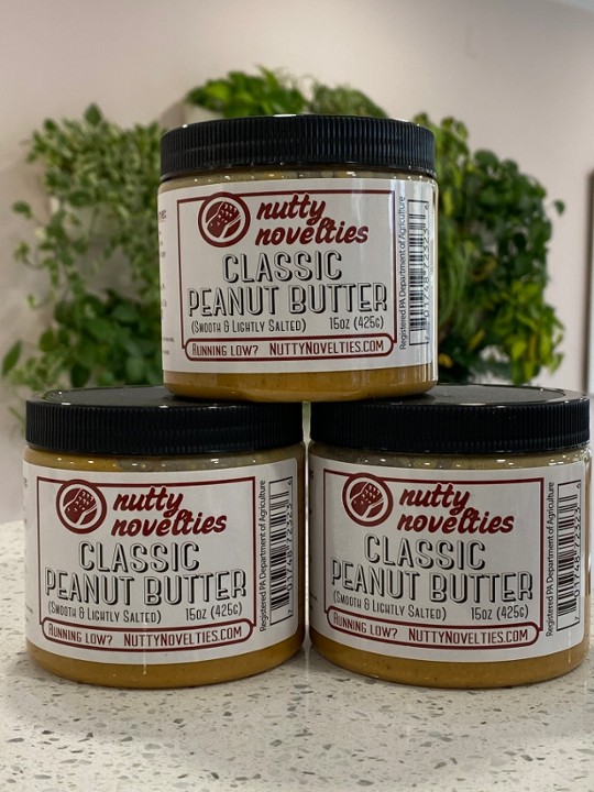 Nutty Novelties Classic Peanut Butter 15oz