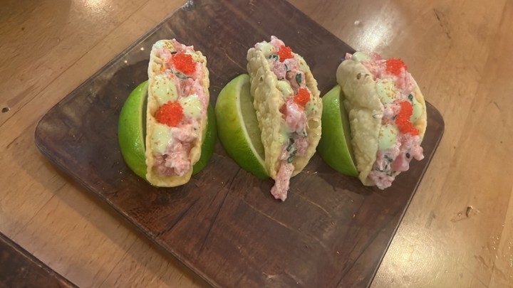 SALMON TROPICAL TACO 6pc