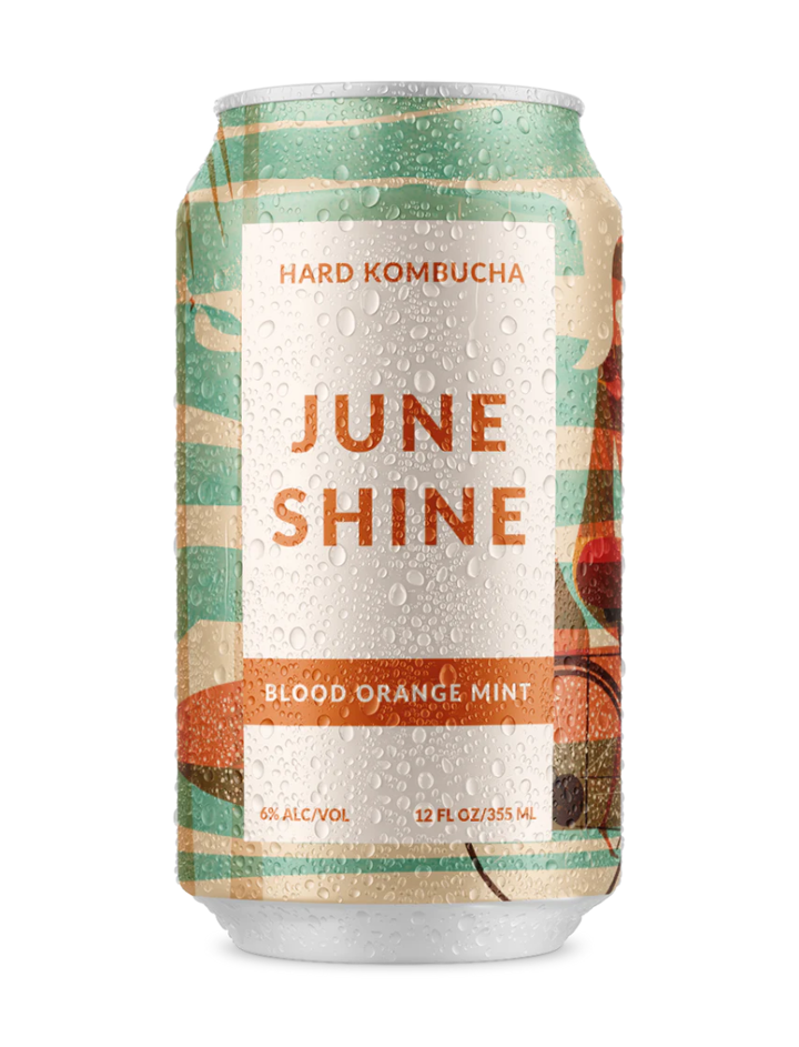 JuneShine Blood Orange Mint Can