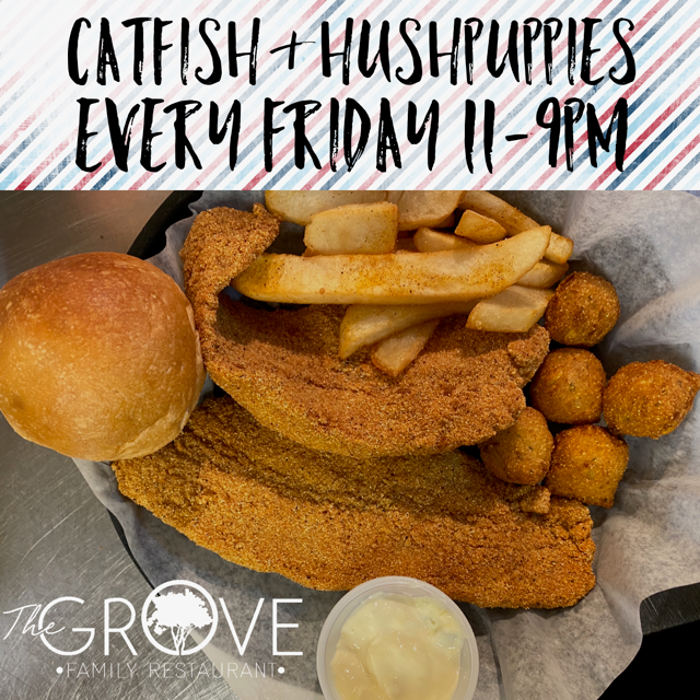 Catfish & Hushpuppies