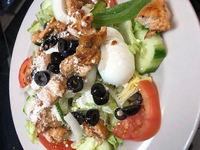 Greek Salad W/ Chx