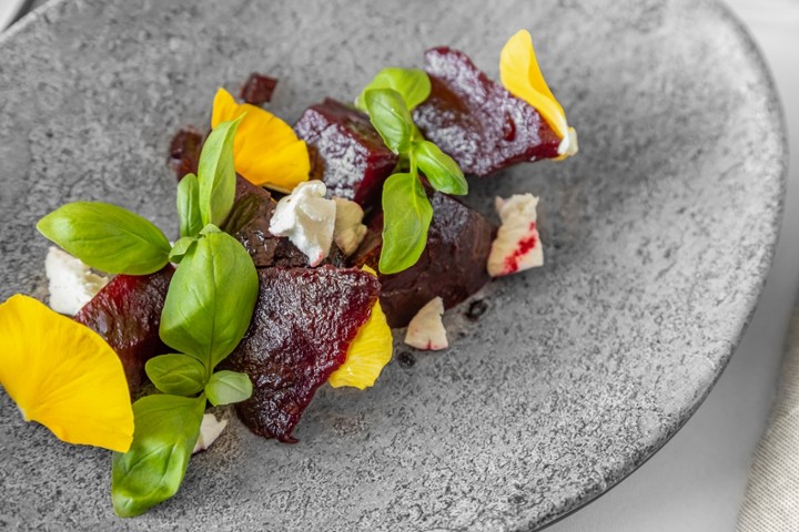 Roasted Beet and Goat Cheese