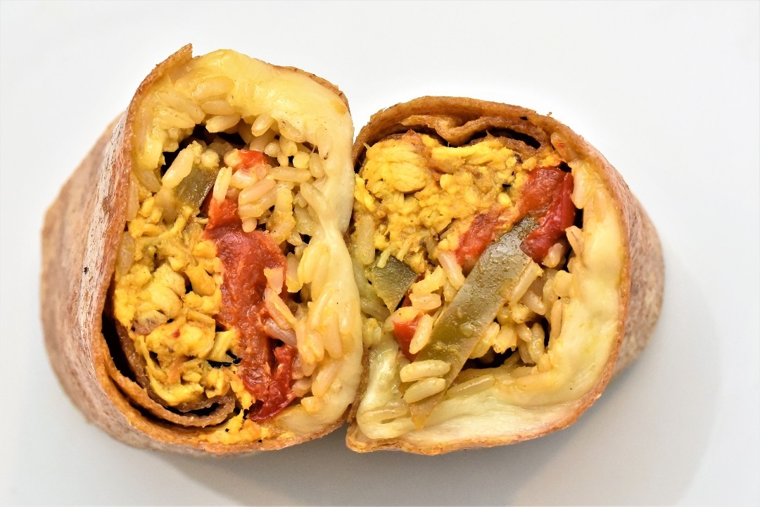 Grilled Chicken Curry Wrap