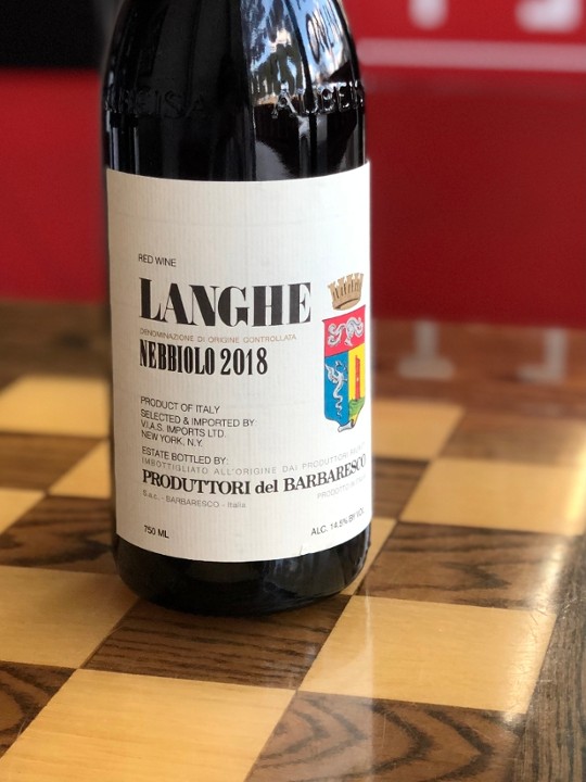 LANGHE NEBBIOLO 2018, PRODUTTORI DEL BARBARESCO, PIEMONTE