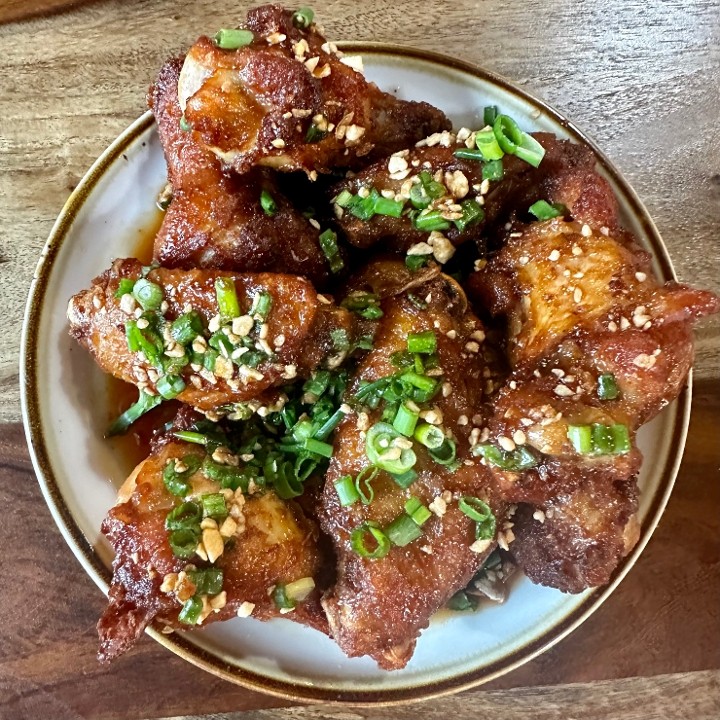 GINGER BBQ WINGS