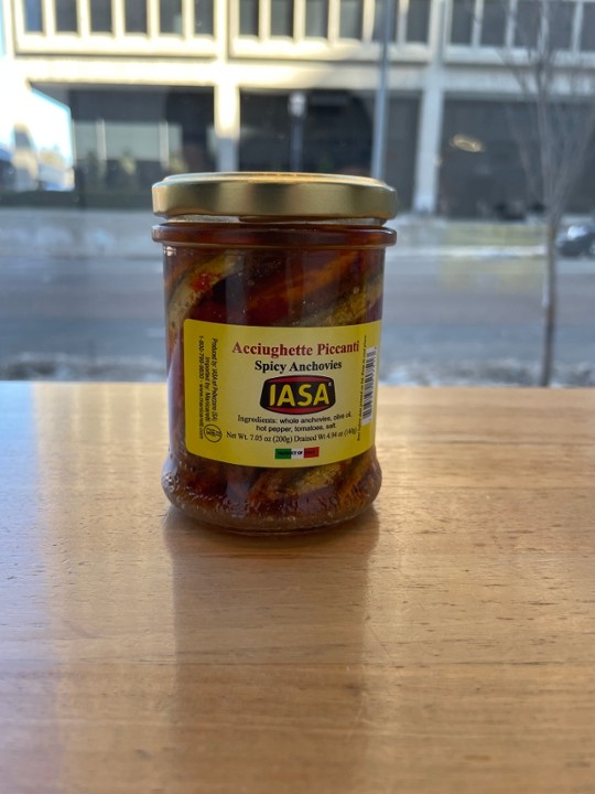 IASA Spicy Anchovies in Olive Oil