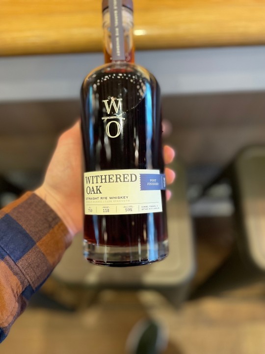 Withered Oak Port Finished Rye Whiskey