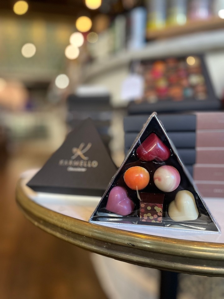 Karmello Chocolatier 'Triangle' Assorted Belgian Chocolate
