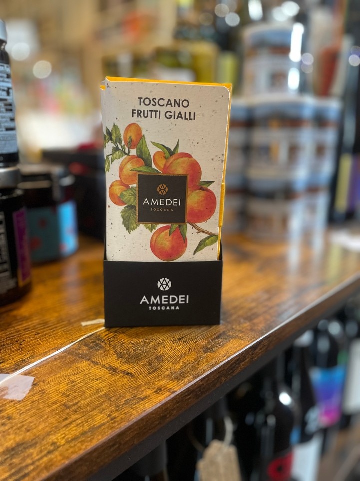 Amedei 'Dark Chocolate with Peaches + Apricots