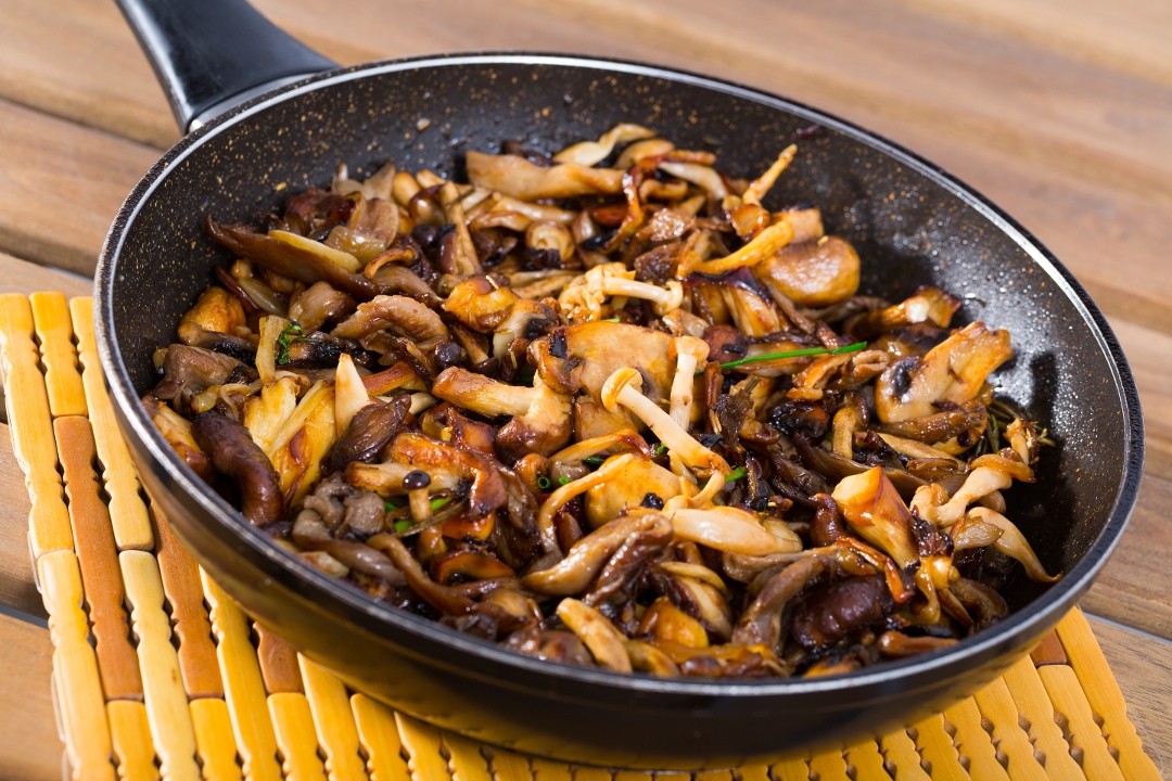 Triple Threat Wild Mushrooms