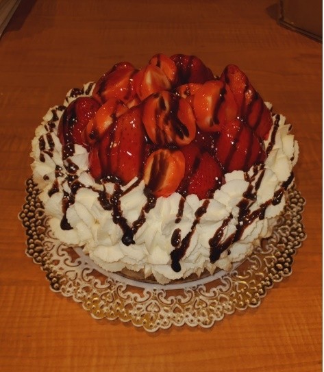 6" Banana Split Cheesecake