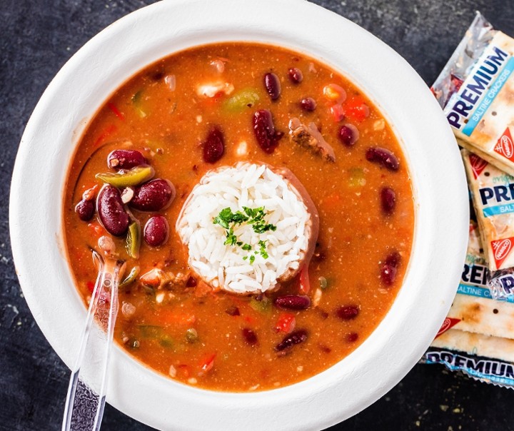 CUP Red Beans & Rice.