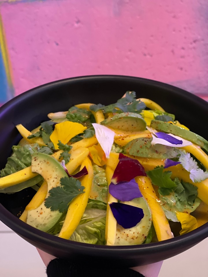 Young Lettuce, Mango & Avocado