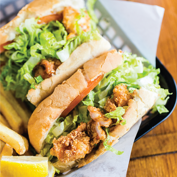 Shrimp Po' Boy.