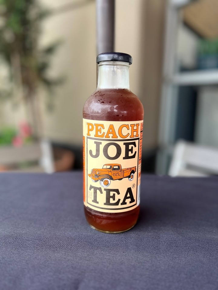 Joe's Peach Tea.