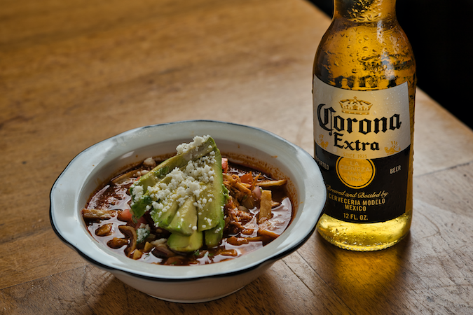 Tortilla soup cup