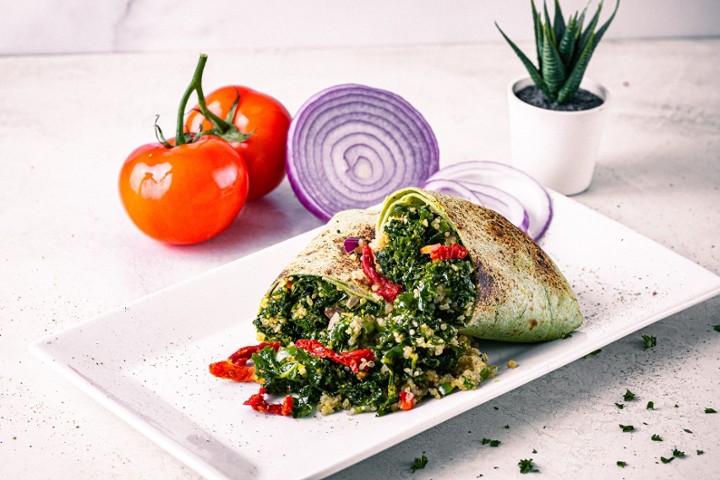 BADU Kale + Quinoa Wrap