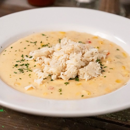 Corn and Crab Bisque