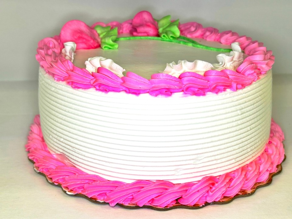 Vanilla Cream Cake (15 People)