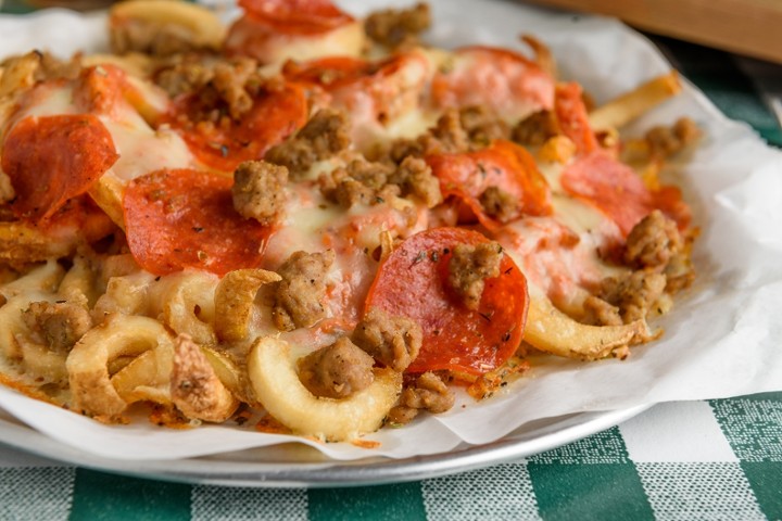 Starch Fries Pizza Style