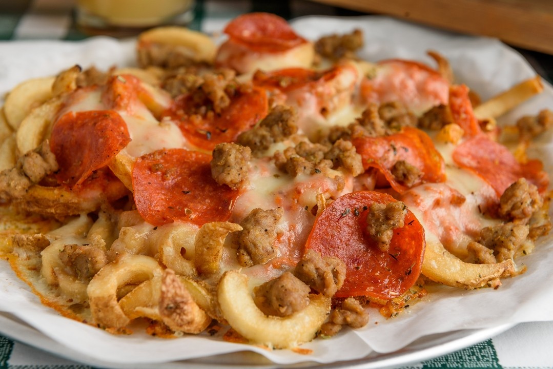 Starch Fries Pizza Style
