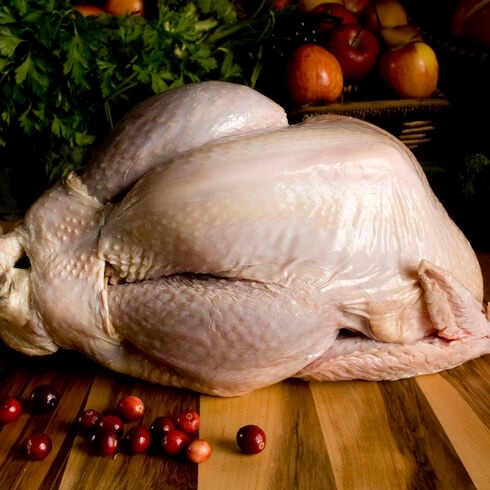 oven-ready dry brined turkey (priced per pound)