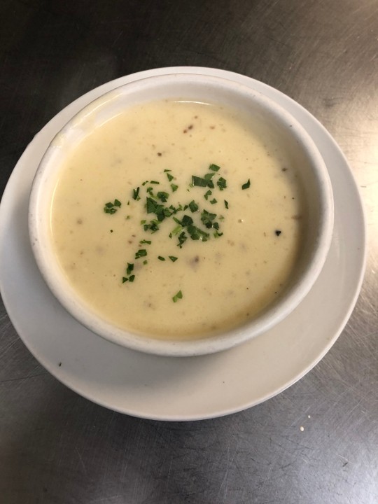 Roasted Garlic Potato Soup