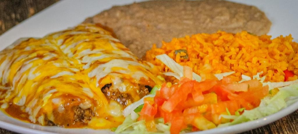 Beef Enchilidas Plate