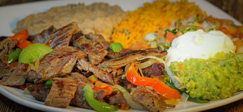 Beef Fajitas Plate